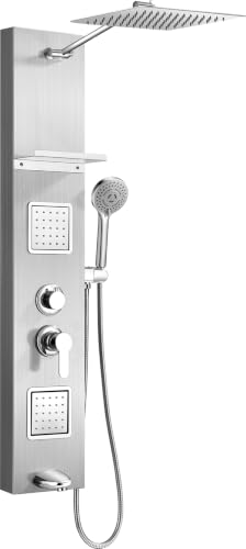 Shower Panel Tower System with