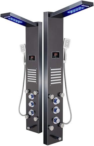 ELLO&ALLO LED Shower Panel Tower