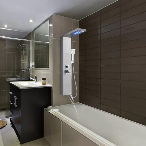ROVOGO LED Shower Panel Tower view 5