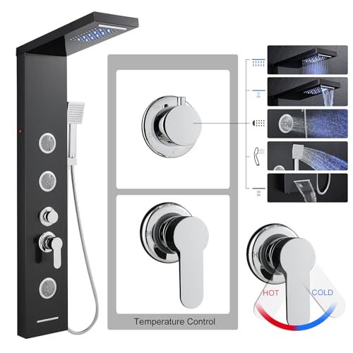 TSIBOMU Multi-Function LED Lights Shower view 4