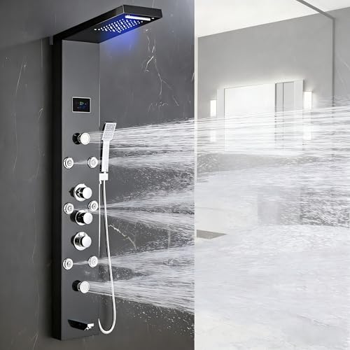 HSYLYPA LED 5-in-1 Shower Panel