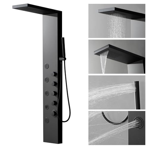 Shower Panel Tower System with