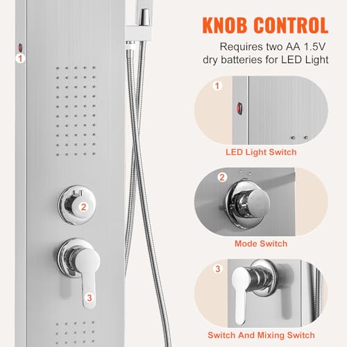 VEVOR Shower Panel System 5 view 5