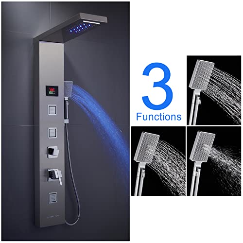 MENATT LED Shower Panel 5-in-1 view 5