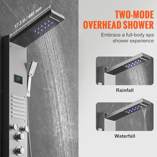 VEVOR Shower Panel Tower System view 3