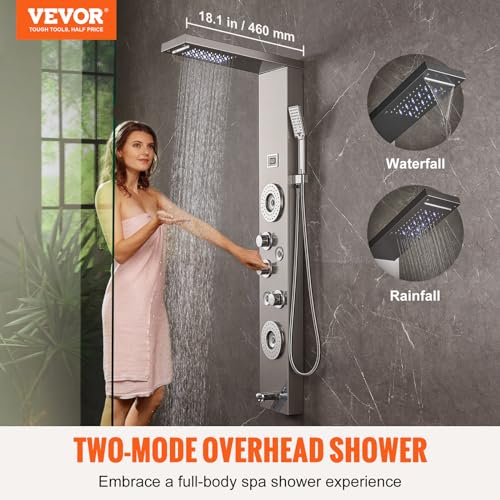 VEVOR Shower Panel Tower System view 2