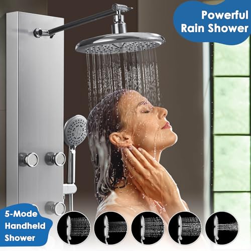 ROVOGO Shower Panel Tower System view 3