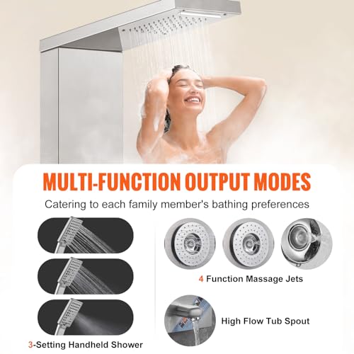 VEVOR Shower Panel Tower System view 3