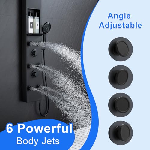 PF Shower Panel Tower Adjustable view 4