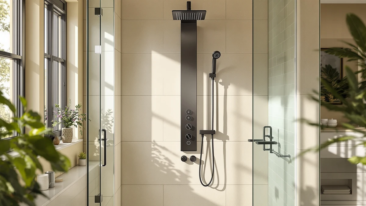 What a Shower Panel Costs to Install comparison